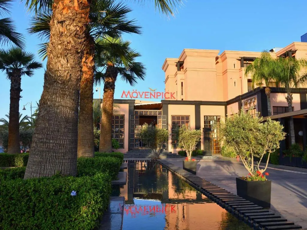 Área externa do Movenpick Hotel Mansour Eddahbi Marrakech